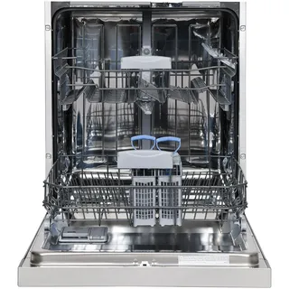 Telefunken G-EU-6014-C-I Einbau-Geschirrspüler (unterbaufähig, 598 mm breit, Silber)