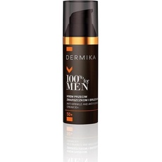 Bild Dermika, Gesichtscreme, 100% for Men 50+ anti-wrinkle face cream 50ml (50 ml, Gesichtscrème)