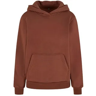 Build Your Brand Fluffy Hoodie Braun 2XL