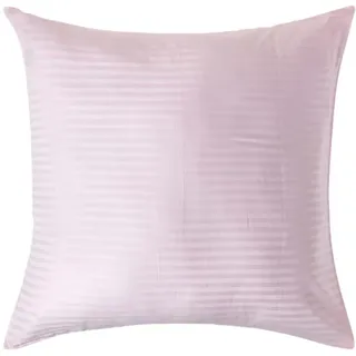 Homescapes Kissenbezug Damast 80 x 80 cm Rosa
