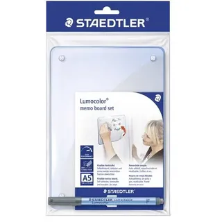 Staedtler Memoboard Lumocolor memo board 641 (B x H) 148 mm x 210 mm Transparent Wiederablösbare Wh