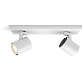 Philips Hue White Ambiance Runner 2er Spot 2x5W GU10 dimmbar