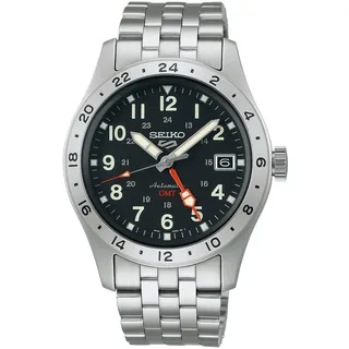 Seiko Automatik GMT Edelstahl 39,4 mm SSK023K1