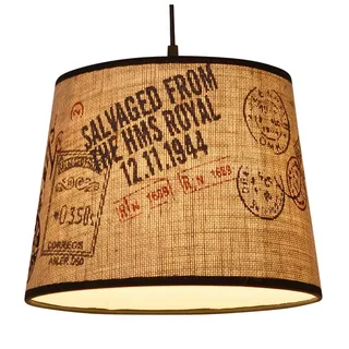 NÄVE PRINT 1-flg. 30 cm rund braun/rot