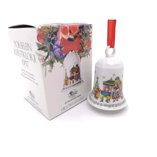 Hutschenreuther - Weihnachtsglocke 1997 Porzallan - NEU OVP