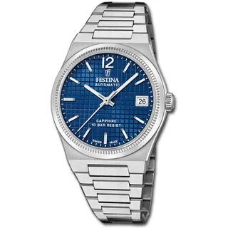 Festina Damenuhr Edelstahl silber Festina Swiss made Armbanduhr UF20029/4