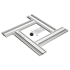Ottertools - Frässchablone FS-MPS für rechteckige Ausschnitte mit der Oberfräse - verstellbar (1000mm x 500mm)