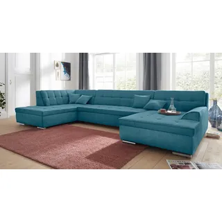DOMO collection »Aversa U-Form« wahlweise mit Bettfunktion, frei im Raum stellbar,