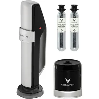 Coravin Sparkling Weinaccessoires-set - Silver / Black - One Size