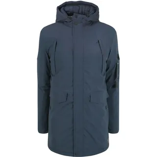 Langmantel SOLID "Parka SDMaver", Herren, Gr. XL, blau (insignia blau), Obermaterial: 100% Polyester PES., Mäntel Langmantel