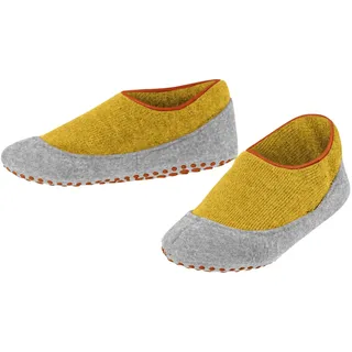 Falke Kinder Stoppersocken Cosy Slipper K HP Wolle rutschhemmende Noppen 1 Paar, Gelb (Bee