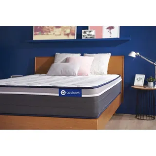 Actiflex plus matratze 70x190cm, Taschenfederkern und Memory-Schaum, Härtegrad 5, Höhe :26 cm, 7 Komfortzonen