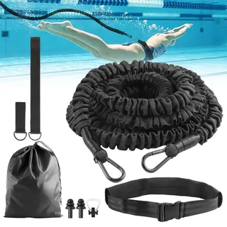 Feelhap Schwimmgürtel, 4-10M Einstellbare Schwimmwiderstand Gürtel