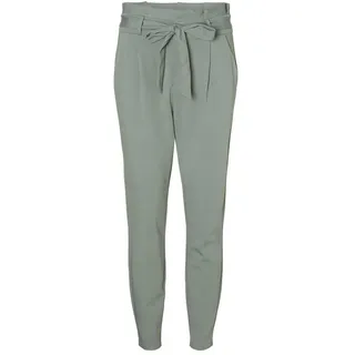 VERO MODA Damen Hose Vmeva Hr Loose Paperbag Pant Ga Noos, Laurel Wreath, XXL / 32L