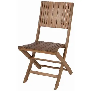 Siena Garden Falun Klappstuhl 57 x 46 x 88 cm braun