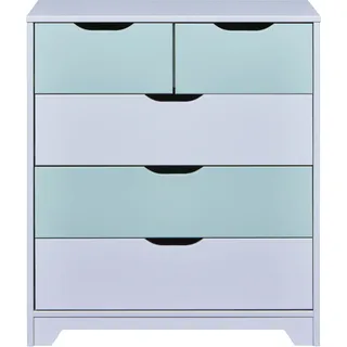 VCM Kommode Prati Massivholz salbeigrün