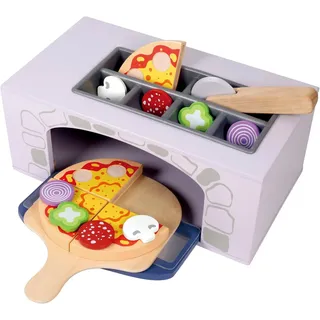 Bayer Chic 2000 CHIC2000 Spielküche »Pizzaofen, bunt« aus Holz, bunt,