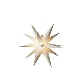 Konstsmide 5971-200 Weihnachtsstern Stern Warmweiß LED Weiß EEK: G (A - G)
