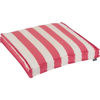H.O.C.K. Classic Streifen Sitzkissen 50 x 50 cm Pink