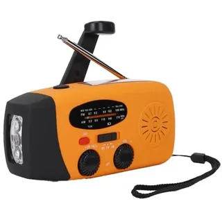 Xceed Solar Emergency Multi Radio - AM/FM - Orange