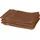 Cuddly Waschhandschuh 16 x 21 cm braun