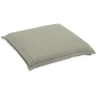 H.O.C.K. Sitzauflage »Linocea« Outdoor Sitzkissen, 40x40x6cm, Stuhlkissen, salbei mint, gemustert, grün