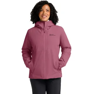 Jack Wolfskin Damen Wisper Ins Jkt W, Raisin, S EU