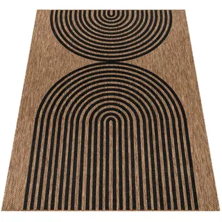 Paco Home Outdoorteppich 60/100 cm Illusion 328 , Naturfarben , Textil , Rechteckig , 60x100 cm , strapazierfähig, für Fußbodenheizung geeignet , Teppiche und Böden, Teppiche, Outdoorteppiche