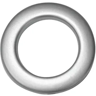 GARDINIA Stoffösen Kunststoff, silber-matt Dekoartikel - GARDINIA