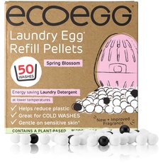 Ecoegg Wäsche-Nachfüllpellets | Umweltfreundliche Alternative zu Waschmittel und Stoff Conditioner | Frühlingsblüten | 50 Waschungen
