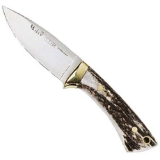 Muela Jagd-Messer Colibri mit hochwertiger Lederscheide, M.COL7A, Braun
