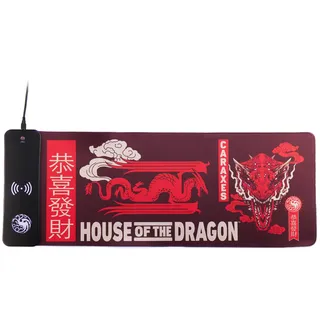 Numskull Games House of Dragons XL Schwarz/Rot