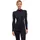 Damen Langarmshirt Schwarz L