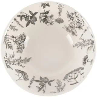 La Maison Schale, Steingut, Blumenmuster, 500 ml