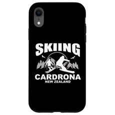 Hülle für iPhone XR Freeride Skifahren Cardrona Neuseeland