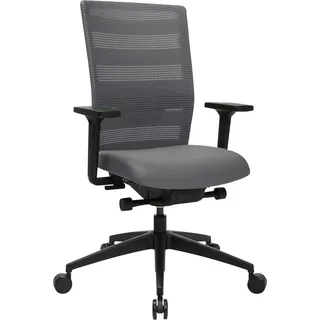 TOPSTAR Bürodrehstuhl SITNESS AirWork, mit verstellbaren Armlehnen, grau