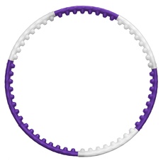 SMJ sport Hula-Hoop mit Massagebällen, 97cm, 0.84kg Power Ring