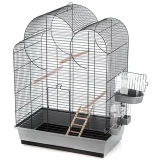 Duvo+ 493/073 Käfig Eliza, grau/schwarz