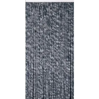 CONACORD Flauschi Türvorhang 90 x 200 cm Anthrazit