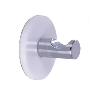 Sadena Haken , Weiß , Kunststoff , rund , 5x5x3.6 cm , Garderobe, Garderobenhaken, Kleiderhaken