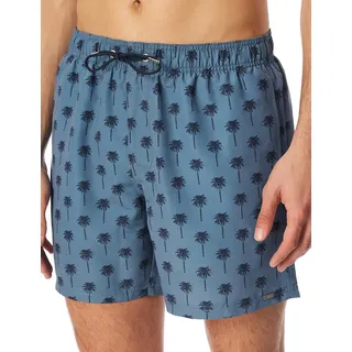 Schiesser Herren Shorts-Ocean Swim Badehose, atlantikblau_182702, 48