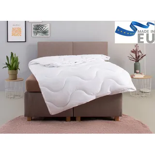 OTTO home Microfaserbettdecke »Mailo Bettdecke 135x200 cm, 155x220 cm« 4-Jahreszeiten Füllung: Polyester. 1 Stk. tlg. Sommer, Winter, Decke, kuschelweicher Microfaser-Feinbatist Bezug,