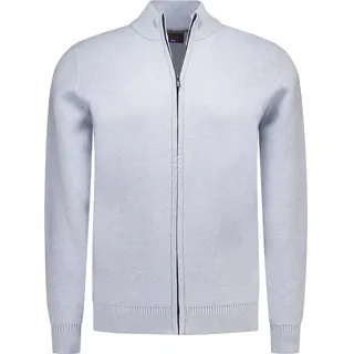 Nza New Zealand 26gn431 Strickjacke - Soft Ocean Melange - L