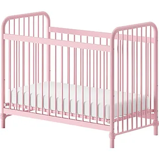 Vipack Kinderbett »Bronxx«, (Made in Europe), aus Metall rosa