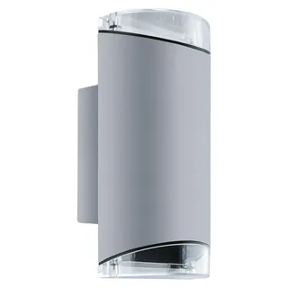 Ideus Außenwandleuchte Aluminium 22,5 cm 2xGU10 grau