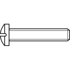 Bild 839646 Linsenschrauben M4 20mm Kreuzschlitz Phillips DIN 7985 Stahl galvanisch verzinkt 10