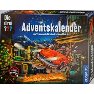 Die drei ??? Adventskalender 2021 - Rätsel im Gruselfilm-Park