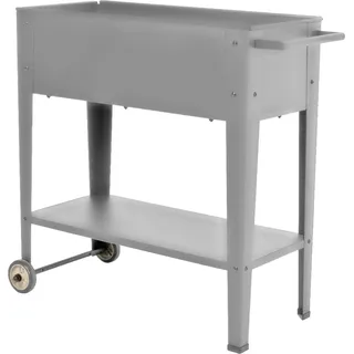 Garden Pleasure Mobiles Hochbeet 75 x 35 x 80 cm Grau