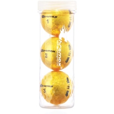 Chromax Metallic-M5-farbige Golfbälle, 3 Stück, goldfarben
