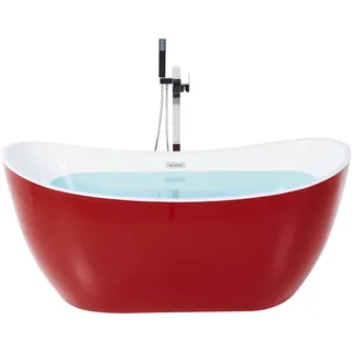 Beliani Freistehende Badewanne 75 x 150 cm (Antigua)